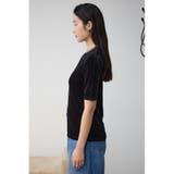 ベロア5分袖トップス | AZUL BY MOUSSY | 詳細画像16 