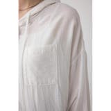 フード付きボタンシャツ | AZUL BY MOUSSY | 詳細画像10 