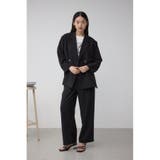 ウエストイージーワイドパンツ | AZUL BY MOUSSY | 詳細画像4 