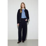 コットンリネンカーブワイドパンツ | AZUL BY MOUSSY | 詳細画像13 