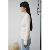 ランダムリブハイネックニットトップス | AZUL BY MOUSSY | 詳細画像6