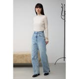 ランダムリブハイネックニットトップス | AZUL BY MOUSSY | 詳細画像4