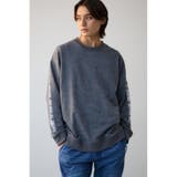 スモーク総柄スウェット | AZUL BY MOUSSY | 詳細画像10