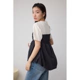 ペプラムバルーントップス | AZUL BY MOUSSY | 詳細画像3