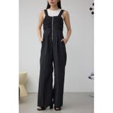 BLK | ギャザービスチェオールインワン | AZUL BY MOUSSY