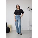 ソデチュールトップス | AZUL BY MOUSSY | 詳細画像13 