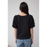 ソデチュールトップス | AZUL BY MOUSSY | 詳細画像15 