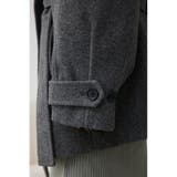 スタンドカラーウォッシャブルミディコート | AZUL BY MOUSSY | 詳細画像41