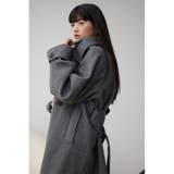 スタンドカラーウォッシャブルミディコート | AZUL BY MOUSSY | 詳細画像30