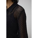 メッシュポロニット | AZUL BY MOUSSY | 詳細画像18