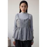 フロントジップバルーンキャミ | AZUL BY MOUSSY | 詳細画像15