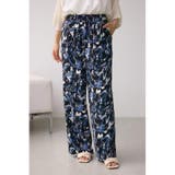 柄BLU5 | アソート柄プリントイージーパンツ | AZUL BY MOUSSY