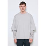 ワッフルレイヤードロンTEE | AZUL BY MOUSSY | 詳細画像28 