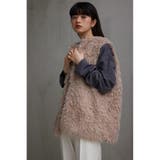 プードルフェイクファーベスト | AZUL BY MOUSSY | 詳細画像10 