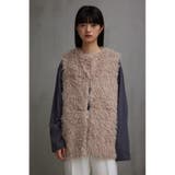 プードルフェイクファーベスト | AZUL BY MOUSSY | 詳細画像13 
