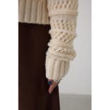 メッシュボーダーインナーセットニット | AZUL BY MOUSSY | 詳細画像10 