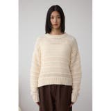 メッシュボーダーインナーセットニット | AZUL BY MOUSSY | 詳細画像5 