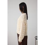 メッシュボーダーインナーセットニット | AZUL BY MOUSSY | 詳細画像6 