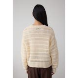 メッシュボーダーインナーセットニット | AZUL BY MOUSSY | 詳細画像7 