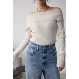 IVOY3 | オフショルダーニット | AZUL BY MOUSSY