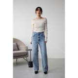 オフショルダーニット | AZUL BY MOUSSY | 詳細画像3