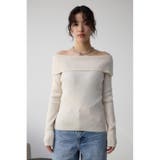オフショルダーニット | AZUL BY MOUSSY | 詳細画像4