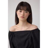 2WAYペプラムギャザーブラウス | AZUL BY MOUSSY | 詳細画像17