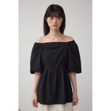 2WAYペプラムギャザーブラウス | AZUL BY MOUSSY | 詳細画像20
