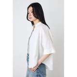フレンチリネンCOOLMAXショートドルマンシャツ | AZUL BY MOUSSY | 詳細画像2 