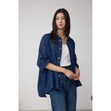 C/T冷感デニムドルマンシャツ | AZUL BY MOUSSY | 詳細画像13 