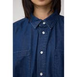 C/T冷感デニムドルマンシャツ | AZUL BY MOUSSY | 詳細画像18 