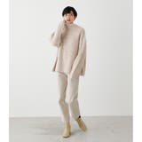WIDE RIB H／N VOLUME KNIT TOPS | AZUL BY MOUSSY | 詳細画像22 
