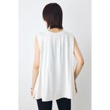 リュクスフローノースリフレアカットトップス | AZUL BY MOUSSY | 詳細画像5 