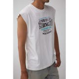 ピグメントグラフィックノースリーブトップス | AZUL BY MOUSSY | 詳細画像1 