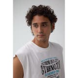 ピグメントグラフィックノースリーブトップス | AZUL BY MOUSSY | 詳細画像2 