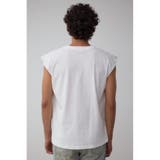 ピグメントグラフィックノースリーブトップス | AZUL BY MOUSSY | 詳細画像7 