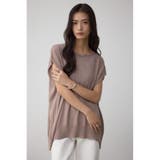 C/T冷感 バックスリットワイドニット | AZUL BY MOUSSY | 詳細画像23 