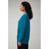 シャドーボーダーニットカーディガン | AZUL BY MOUSSY | 詳細画像26