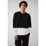 SWITCHING KNIT PULLOVER | AZUL BY MOUSSY | 詳細画像13