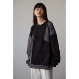 フェイクスウェードパネル切替トップス | AZUL BY MOUSSY | 詳細画像24