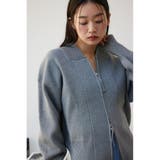 ジップアップニットブルゾン | AZUL BY MOUSSY | 詳細画像21 