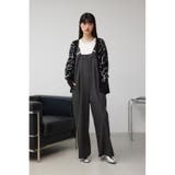 ライン柄ニットカーディガン | AZUL BY MOUSSY | 詳細画像3 