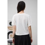 ビジュー付ロゴTEE | AZUL BY MOUSSY | 詳細画像6 