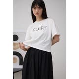 ビジュー付ロゴTEE | AZUL BY MOUSSY | 詳細画像2 
