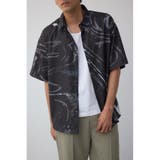 柄BLK5 | ジョーゼットバリアスシャツ | AZUL BY MOUSSY