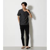 RANDOM TACK BORDER V/N TEE | AZUL BY MOUSSY | 詳細画像4