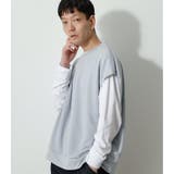 VEST SET LONG TEE | AZUL BY MOUSSY | 詳細画像22