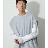 VEST SET LONG TEE | AZUL BY MOUSSY | 詳細画像23