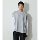 VEST SET LONG TEE | AZUL BY MOUSSY | 詳細画像25
