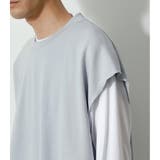 VEST SET LONG TEE | AZUL BY MOUSSY | 詳細画像29
